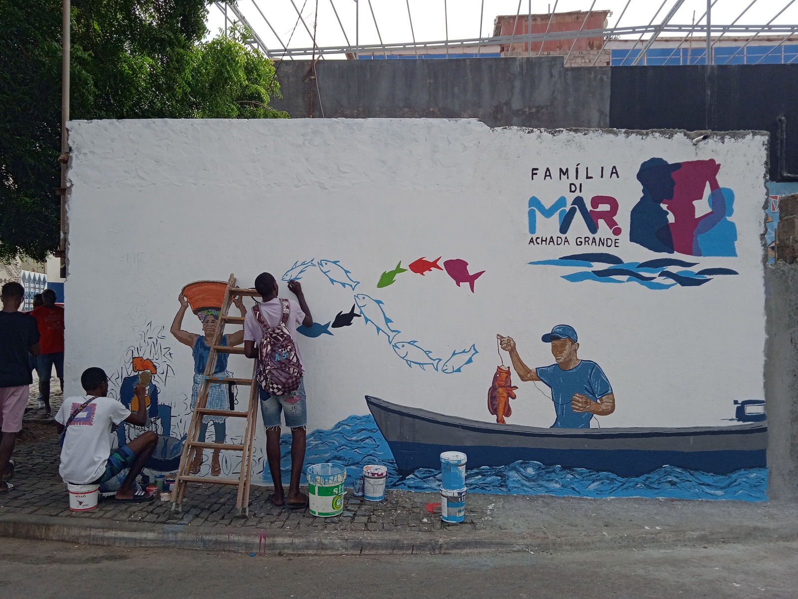 Fortalecimiento de capacidades locales pesqueras en Achada Grande